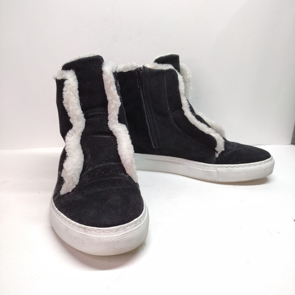 Joshua's high top faux wool lined women's shoes size 37 (Josh Sanders) - Picture 2 of 9